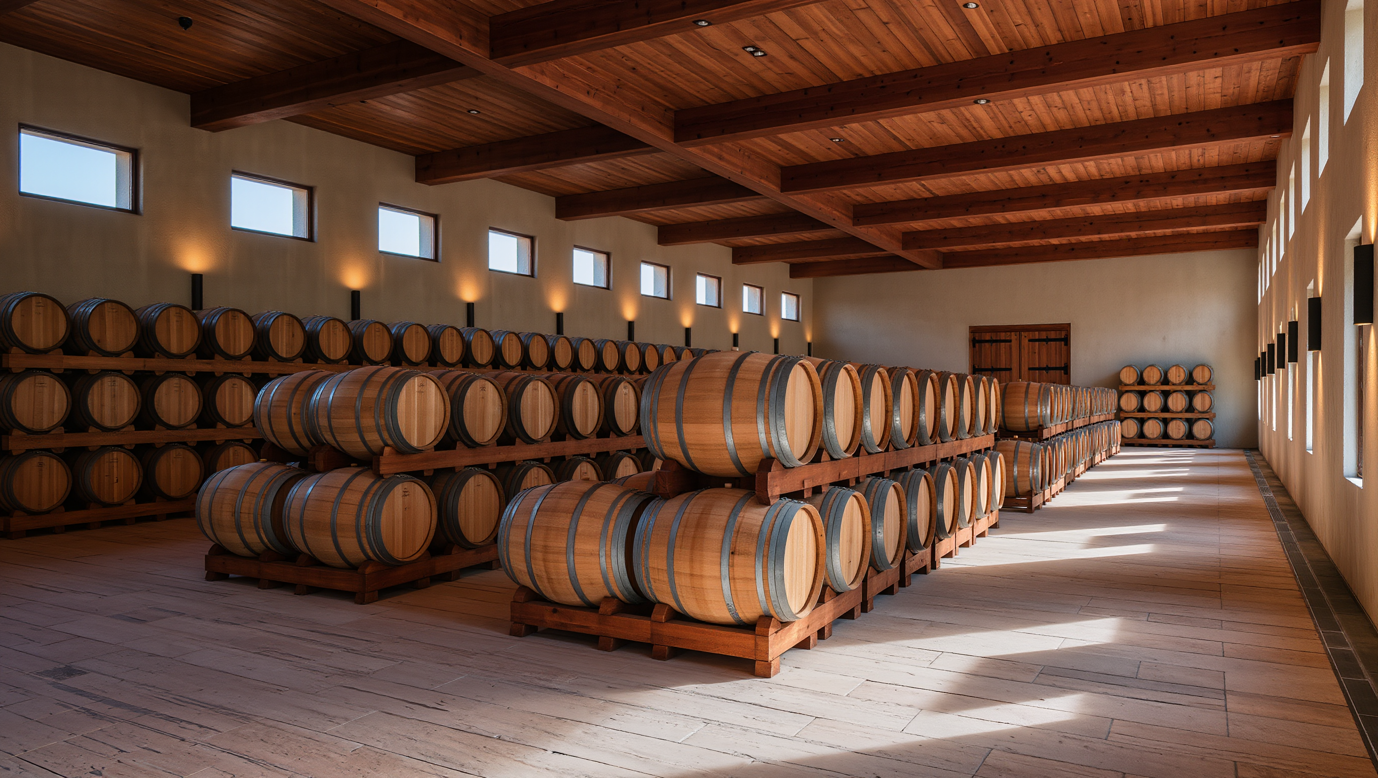 Vineyard and winery environmental monitoring dashboard visualization