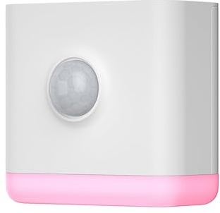 Motion sensor with status indicator light