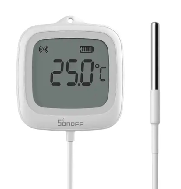 Remote temperature probe sensor